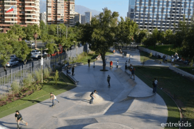 Skatepark Parque Araucano - Entretención y deporte