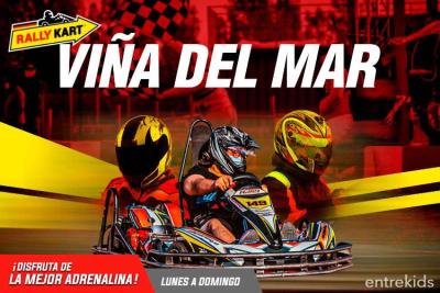 ¡Ven a correr en Rally Kart Viña del Mar! - Familiares