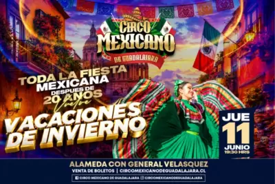 Circo Mexicano de Guadalajara en Estación Central - Circo