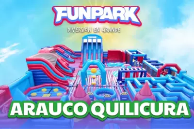 FUNPARK, La Experiencia Inflable Más Grande Arauco Quilicura - Diversión y juegos
